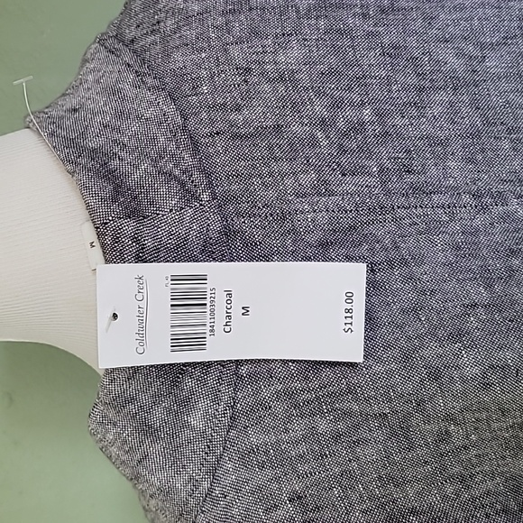 NWT Coldwater Creek Linen Blazer size M - Picture 4 of 4